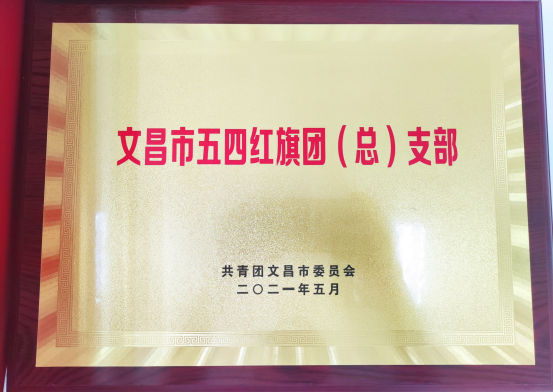 高举团旗跟党走 奋力建功自贸港 --文昌农商银行参与献礼建党百年五四青年节定向闯关活动