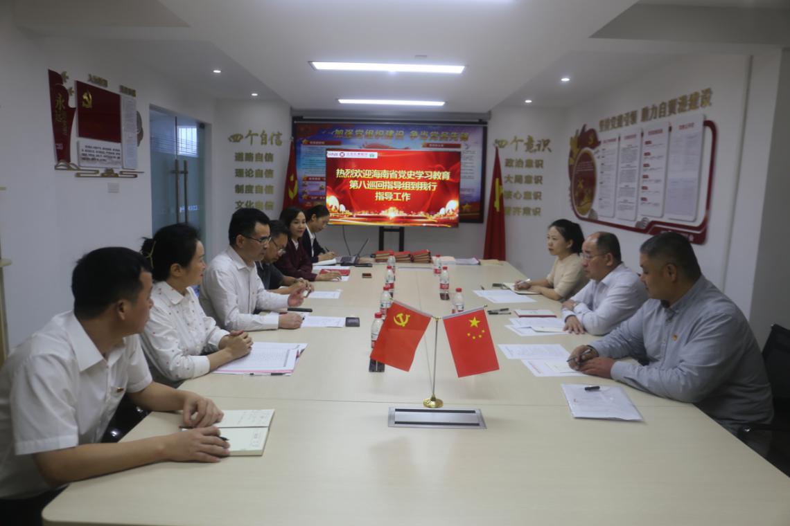 省委党史学习教育第八巡回指导组赴三亚农商银行督导调研党史学习教育工作 省委党史学习教育第八巡回指导组赴三亚农商银行督导调研党史学习教育工作