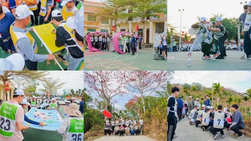 【党建共建】海南农商银行陵水支行党委与陵水县提蒙乡党委联合开展户外拓展活动