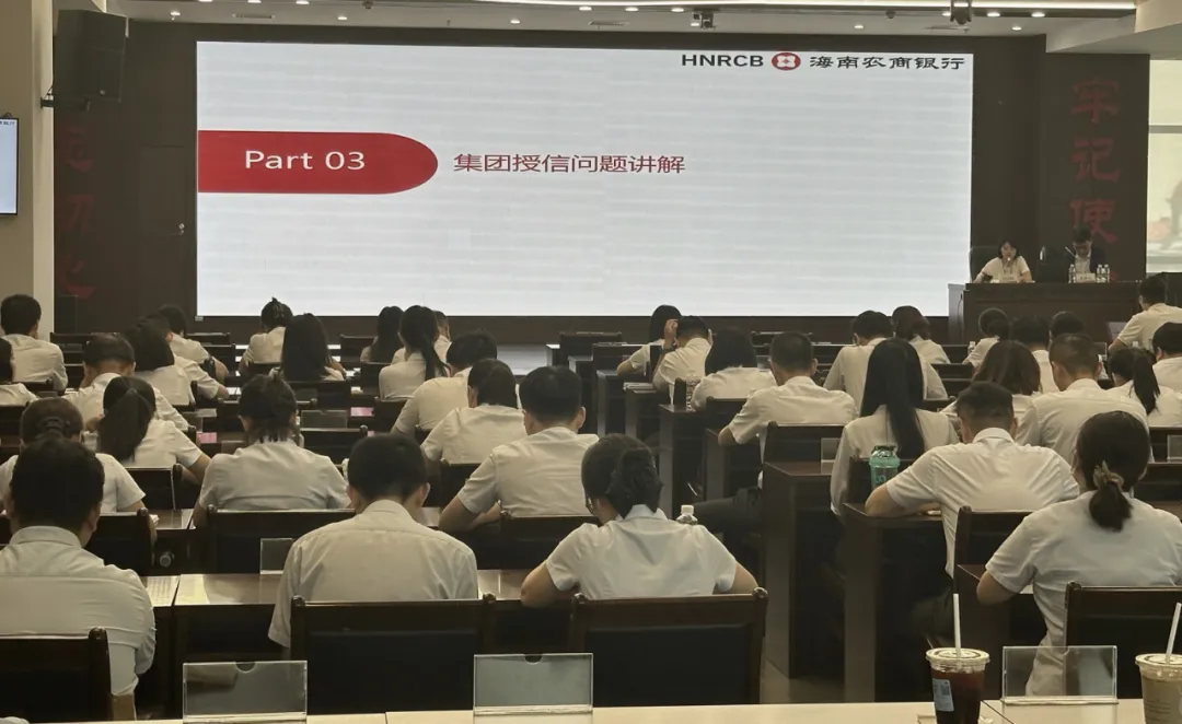 海南农商银行开展二代信贷系统及征信业务专题培训
